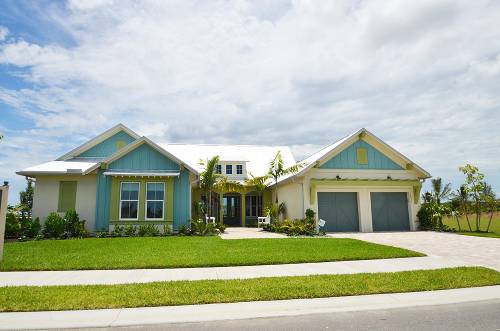 Naples Reserve Coastal Contemporary Model Home