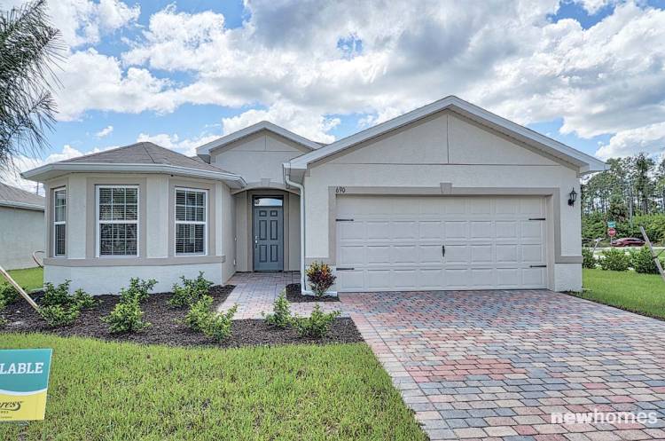 Hadley Place,  a new home community in East Naples Florida is well underway.